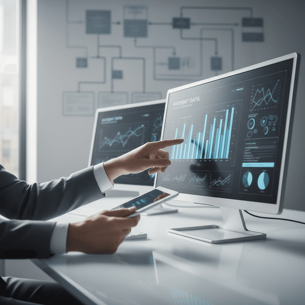 Diabetech compliance and outcome tracking dashboard